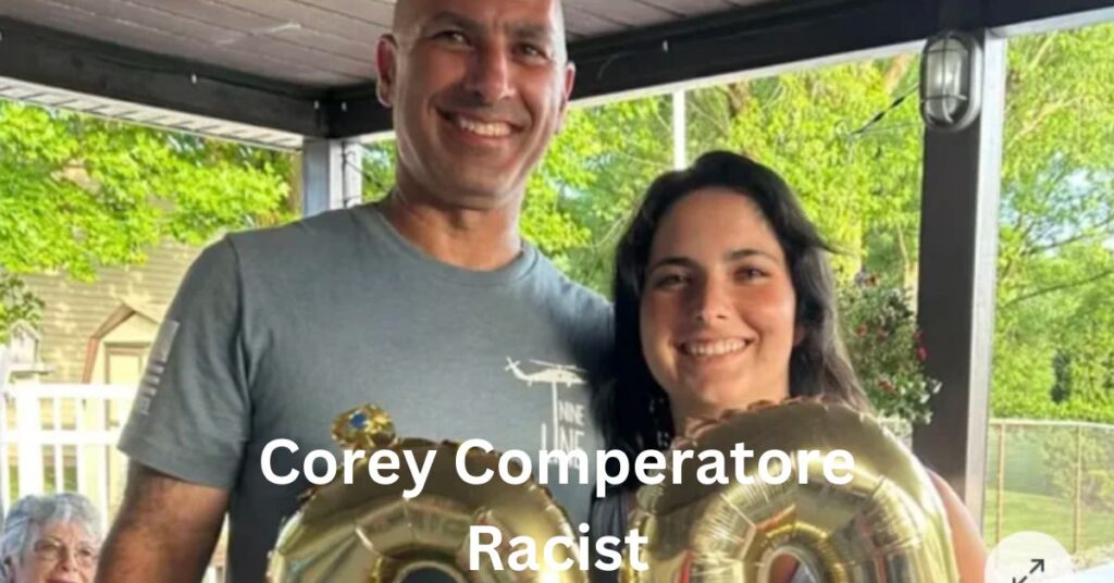 corey comperatore racist