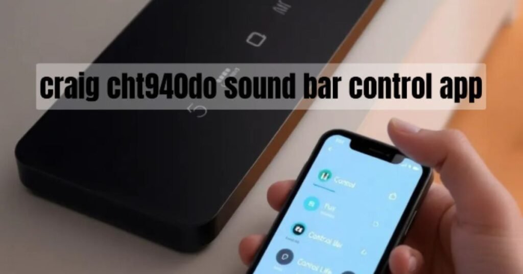 craig cht940do sound bar control app